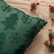 Green Christmas Tree Throw Pillow Covers 18"x18" Set of 2, Winter Snowflake Decorative Pillow Covers Soft Plush Embroidery Cushion Covers Holiday Accent Pillows for Couch Farmhouse Home Decor
